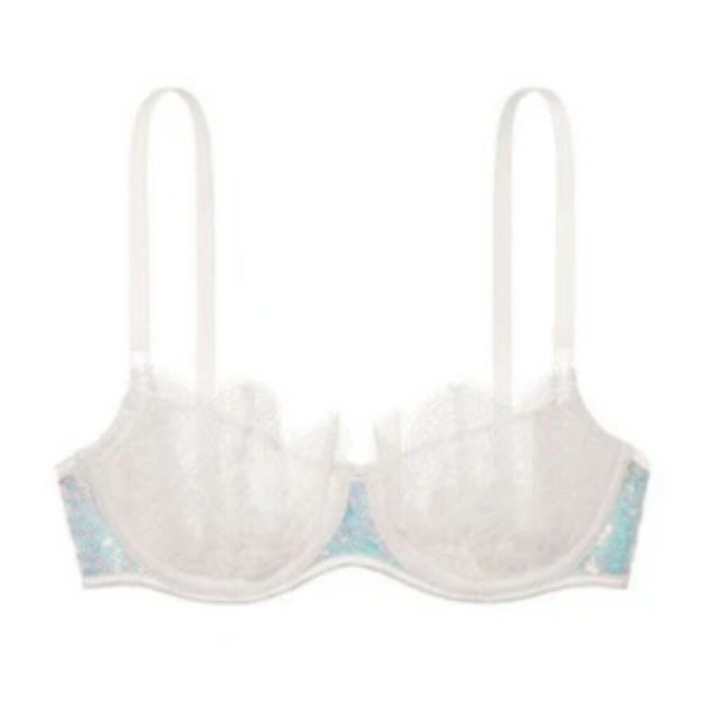 Victoria’s Secret Dream Angels Underwire Bra White 32DDD (Sku A18)